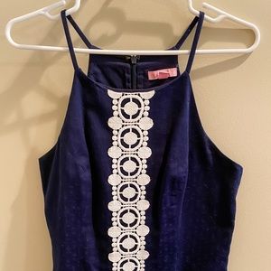 COPY - Lilly Pulitzer navy & white top